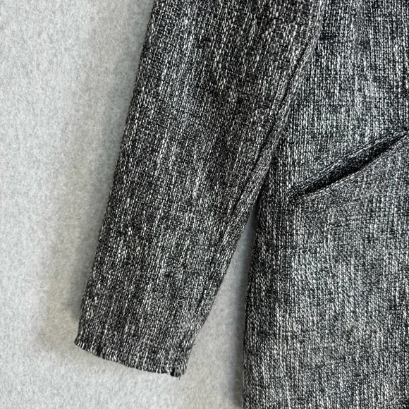 House of Harlow X Revolve Jacket Womens Small Black White Silver Blazer Holiday